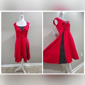 Retro Rockabilly 50s Swing Dress